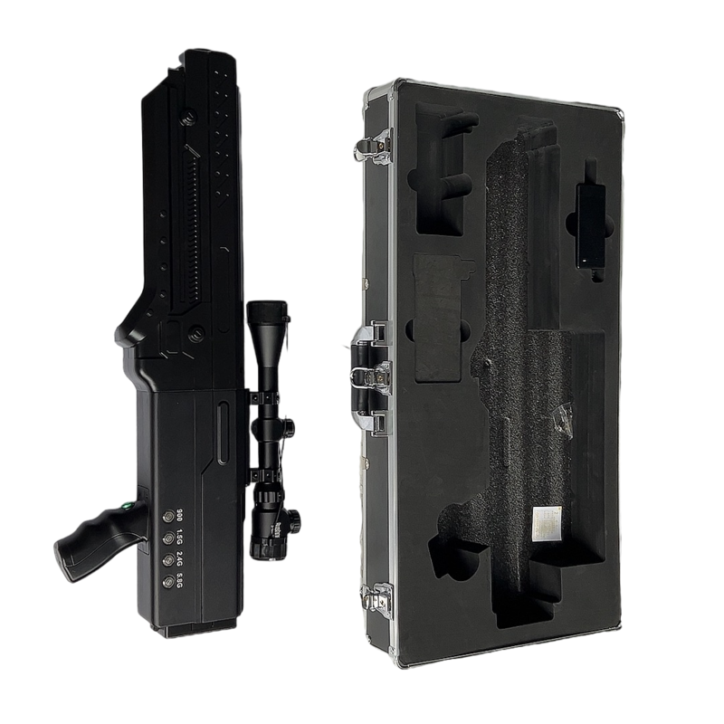  盐都手持便携式枪型低空防御反制四通道A型