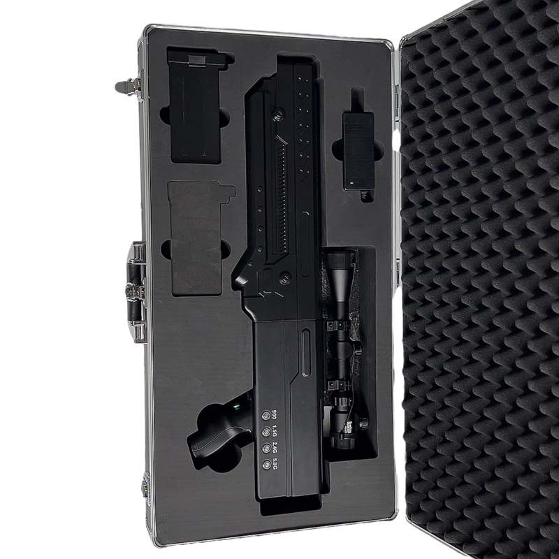  盐都手持便携式枪型低空防御反制四通道B型