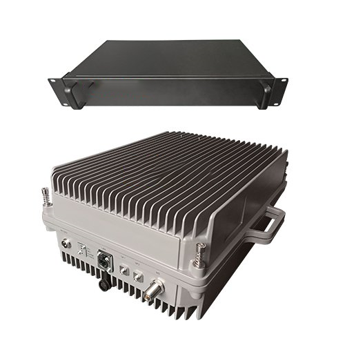  盐都TETRA800数字警用集群数字光纤直放站远近端机